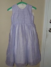 Strasburg Sz 7 Purple Formal Dress Heirloom Polyester Wedding Special Overlay