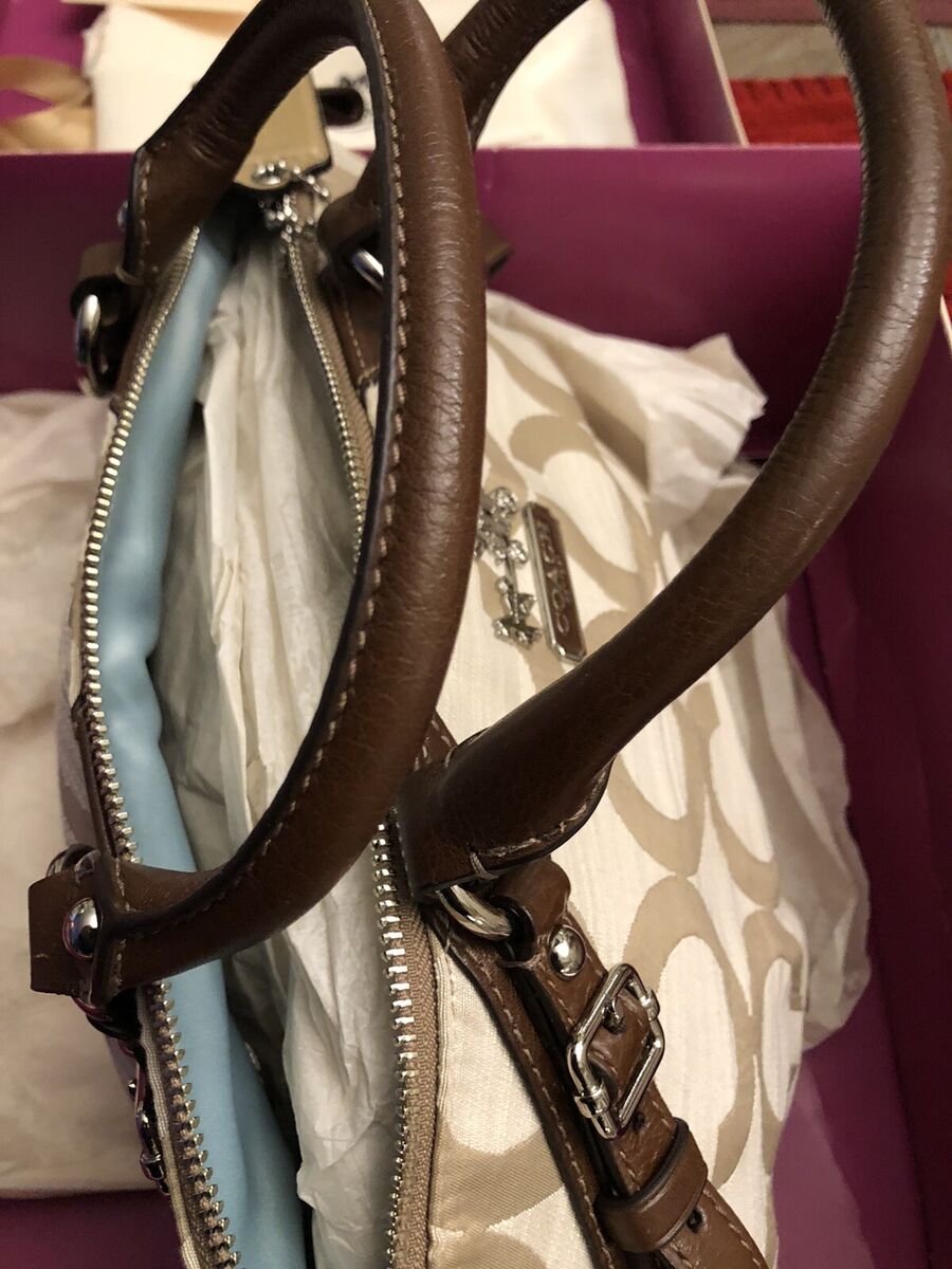 Coach Madison B1182-17000 Khaki Satchel Nib With Receipt | eBay Coach Madison B1182-17000 Khaki Satchel Nib With Receipt | eBay