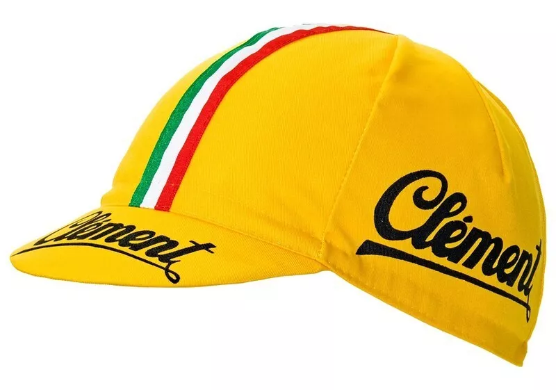 Yellow cycling online cap