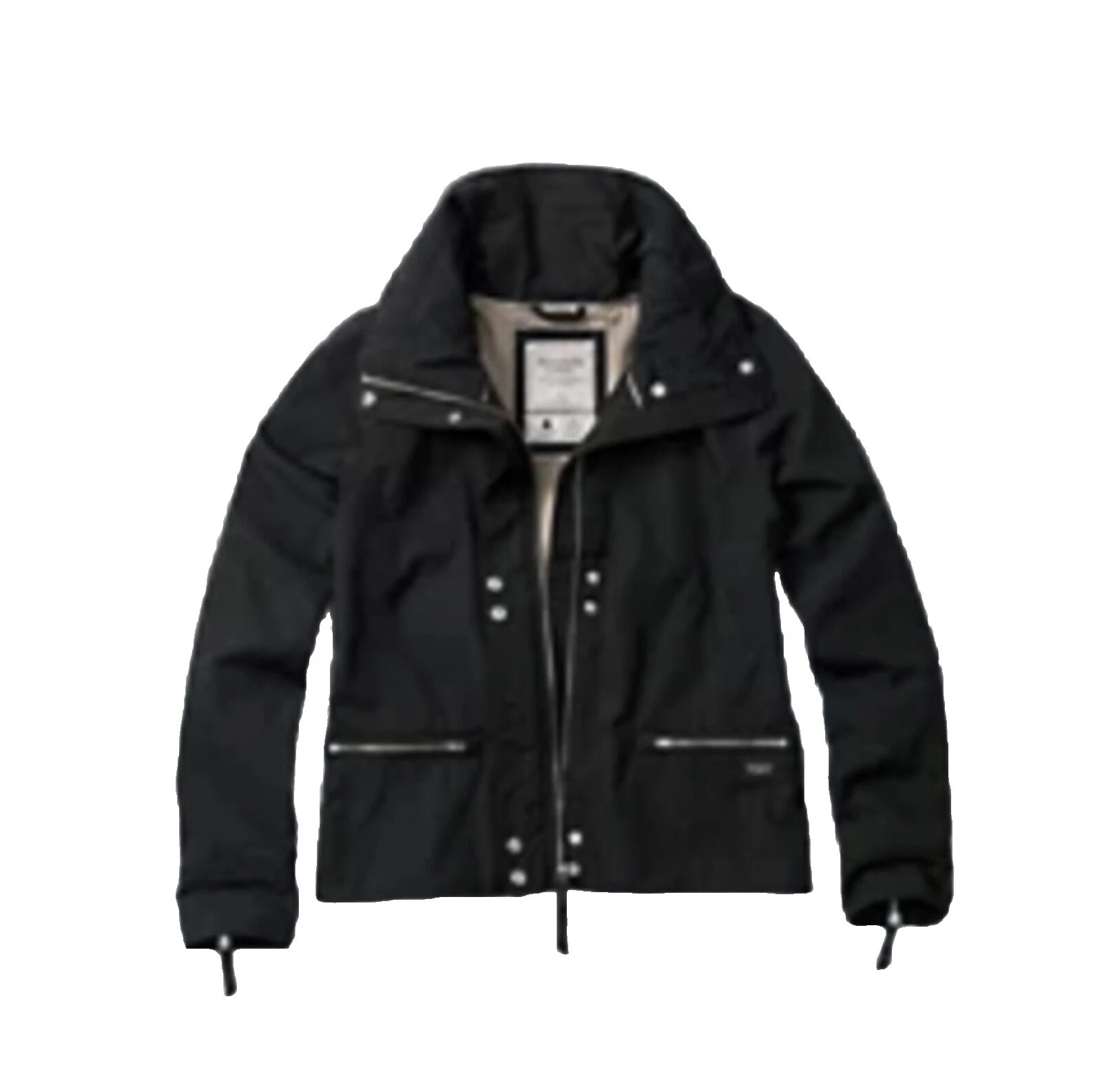 Abercrombie & Fitch Parkas Black Coats, Jackets & Vests for Women