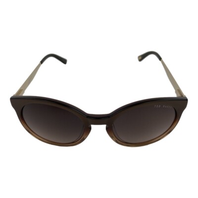 Ted Baker B664 Brown Cat Eye 50 [] 19 140 mm Fashion Womans 