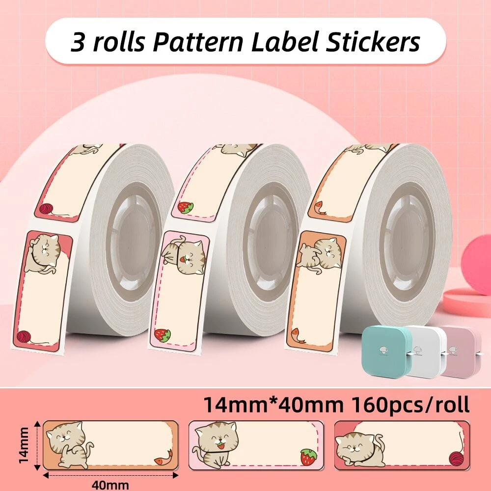 Wireless Thermal Label Maker Machine for DIY Stickers and Tags