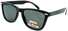 Junior Banz Aviator midnight black Wayfarer Kidz Sunglasses with Case, Age 4-10