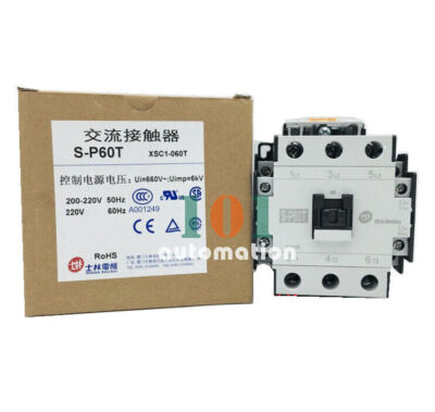 New For Shilin AC CONTACTOR S-P60T 2 open 2 closed 380V 220V 110V 48V 36V 24V
