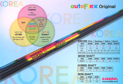 autoflex シャフト 2本セット Golf Pride Elite autoflex シャフト 2本セット Golf Pride Elite