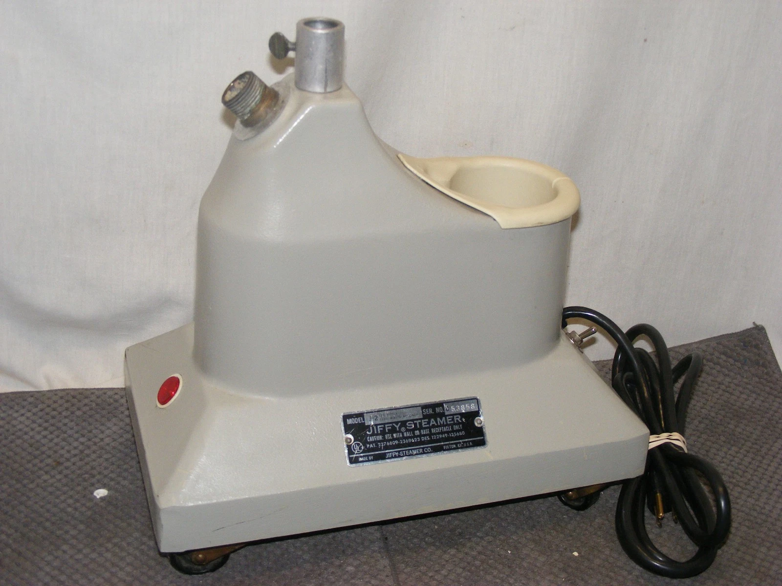 JIFFY STEAMER J-2 CLOTHES/GARMENT/FABRIC STEAMER MAIN UNIT ONLY 1350W**FREE SHIP
Opens in a new wind