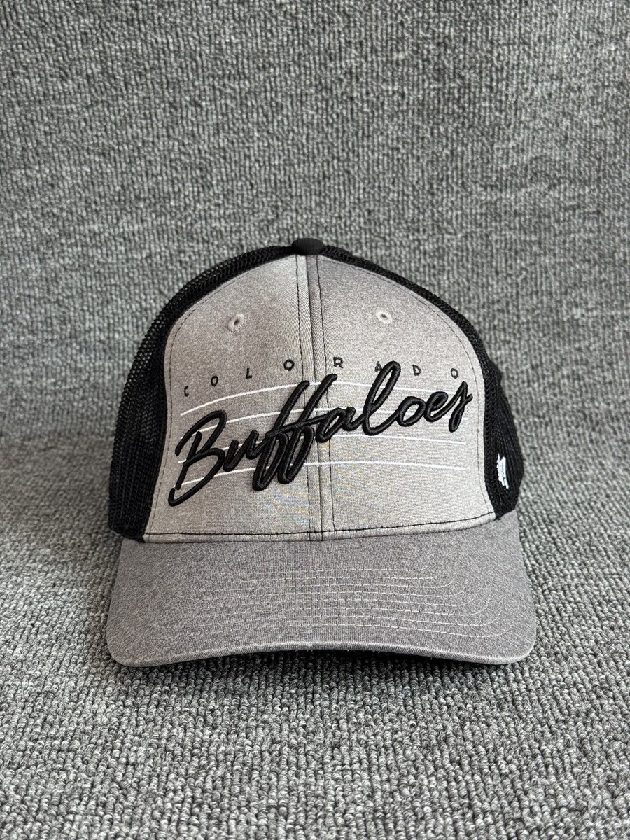 '47 Brand Colorado Buffaloes Trucker Snapback Grey Black Hat NCAA