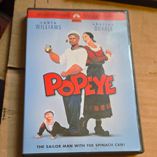 Popeye Widescreen DVD English Subtitles PG 1980 Robin Williams Paramount