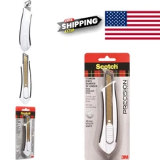 Titanium Enhanced Utility Knife with Snap Off Blade for Long Lasting Sharpness