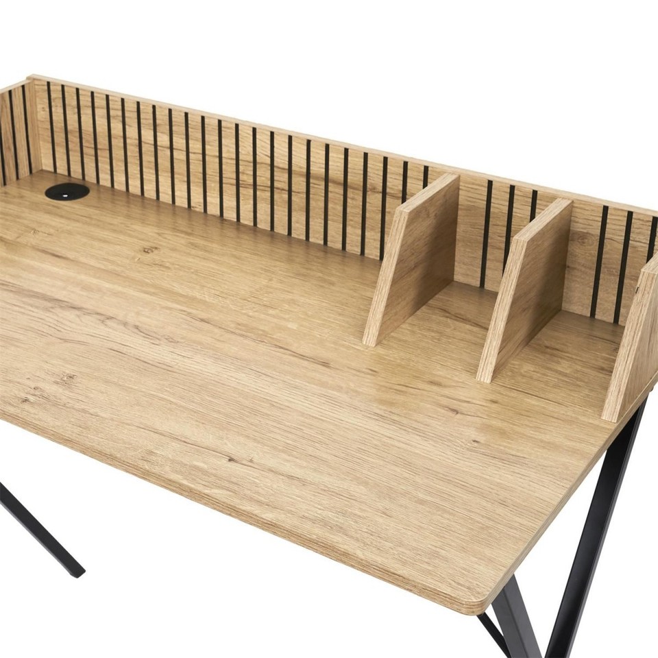 Bureau Design "Klaus" 90cm Marron
