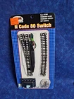 Vintage Atlas N Scale #2700 BR Code 80 Left Remote Switch Brown Ties NOS Sealed