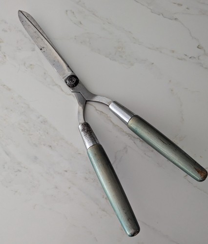 Vintage Melnor Forged Stainless Steel Hedge Shears Sheffield England
