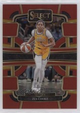 2024 Panini Select WNBA Concourse Red Prizm 14/149 Zia Cooke #47 11ba