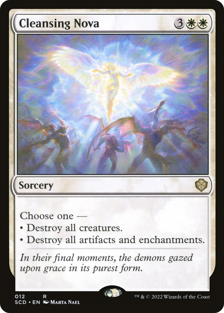 Cleansing Nova [Starter Commander Decks] Near Mint