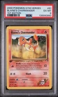 2000 POKEMON GYM HEROES 1ST EDITION #61 BLAINE'S CHARMANDER PSA 6