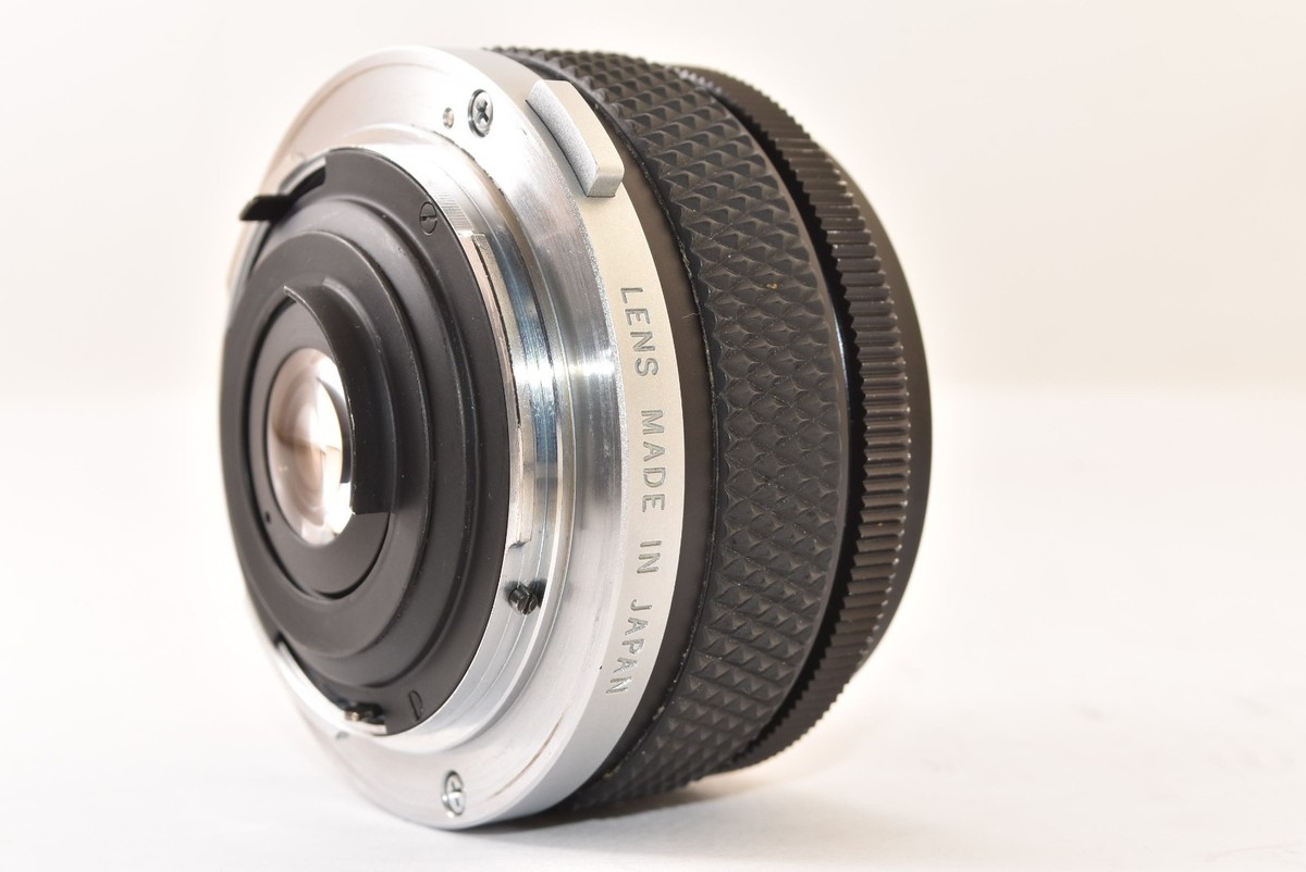 OLYMPUS OM-SYSTEM G.ZUIKO AUTO-W 21mm F/3.5 Wide Angle Lens from