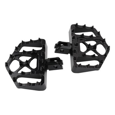 Wide Foot Pegs MX Mini Floorboards Footrest for Harley Softail 2018-2024 Street