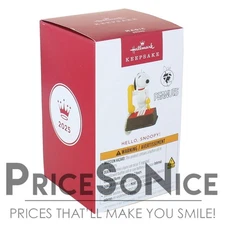 Hallmark Ornament 2025 Peanuts 75th Anniversary Hello, Snoopy! BAD BOX