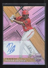 2019 Panini Elite Extra Edition #83 Dasan Brown Autographs