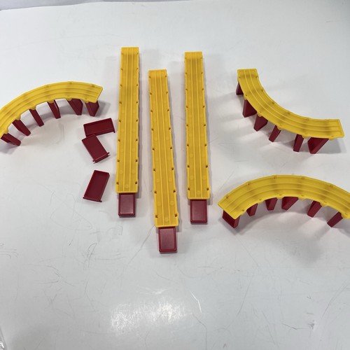 VTG DOMINO RALLY DELUXE SET Replacement Straight & Curved Domino attched Tracks - Picture 4 of 4