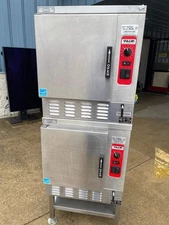 Used Vulcan C24EO5 Boilerless/Connectionless Double Steamer Oven Stack - 208V, 1