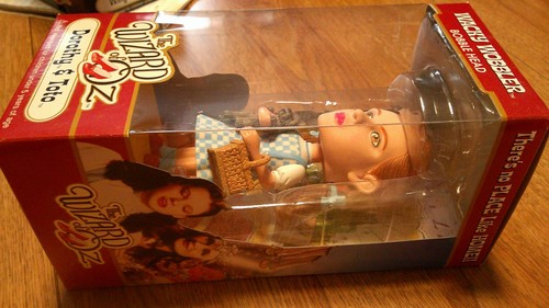 Il mago di Oz Dorothy & Toto Wacky Wobbler Bobble Head di Funko #UPCP WSH - Foto 5 di 10