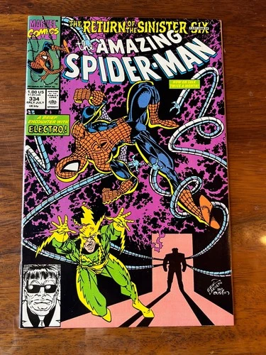 Amazing Spider-man #334, VF Larsen ; 2nd Appearance Sinister Six