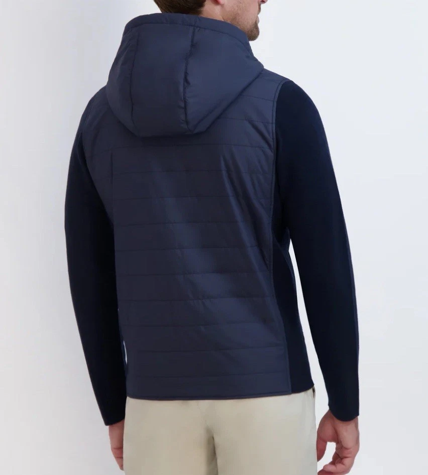 НОВАЯ толстовка с капюшоном Fairway & Greene Golf Fair Seas морской синий цвет, мужская средняя ✅ новая с ценниками - Изображение 2 из 4