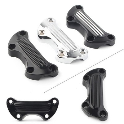 1'' Handlebar Riser Top Clamp Cover Fit Harley Sportster Softail Dyna 3 Colors