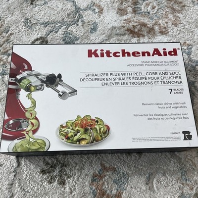 KitchenAid Spiralizer Plus with Peel Core & Slice Attachment KSM2APC