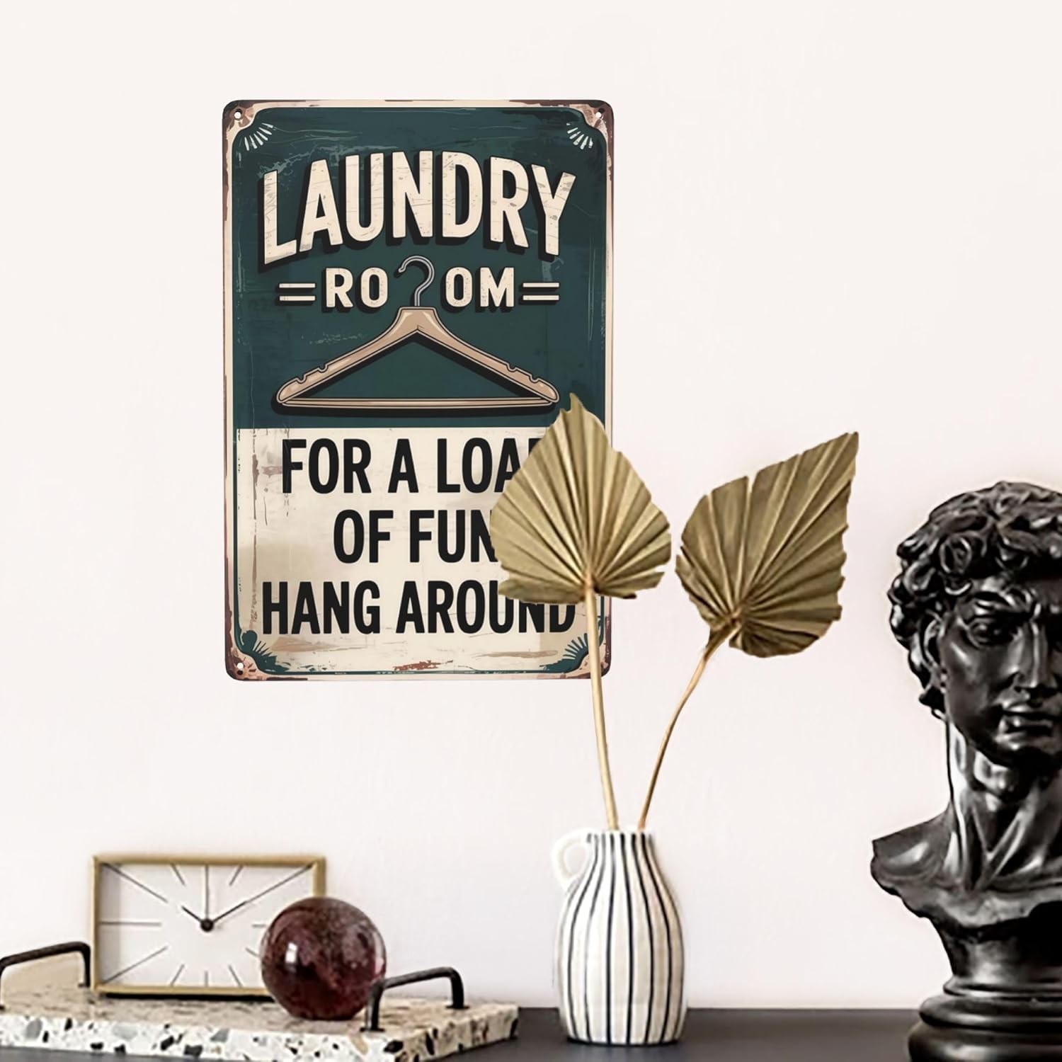 Laundry Room For Load Of Fun 8x12 Inch Tin Metal Signs Home Décor Laundry Utilit thumbnail 5