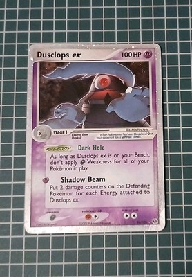 Dusclops ex 94/106 Emerald Holo Ultra Rare Pokemon TCG Nintendo HP