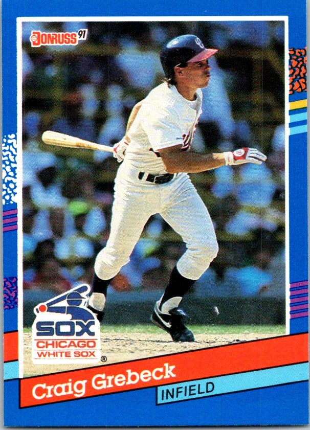 1991 Donruss #378b Craig Grebeck