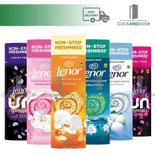 Image of Lenor In-Wash Scent Booster, Non-Stop Freshness, 275g Pack Of 2 With 2 Bag Free