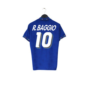 Maillot Italie Roberto Baggio Autographié - Diadora - Avec Certificat (COA)