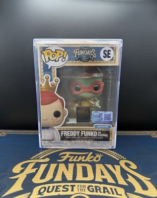 SDCC 2026 Freddy Funko As Raphael Funko Fundays LE150 TMNT ~ Sealed In Hard Case