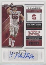2018 Panini Contenders Draft Picks College Ticket Harrison Phillips Auto 3f2