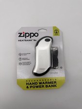 New Zippo heatbank 9s Rechargeable Hand Warmer and Power Bank