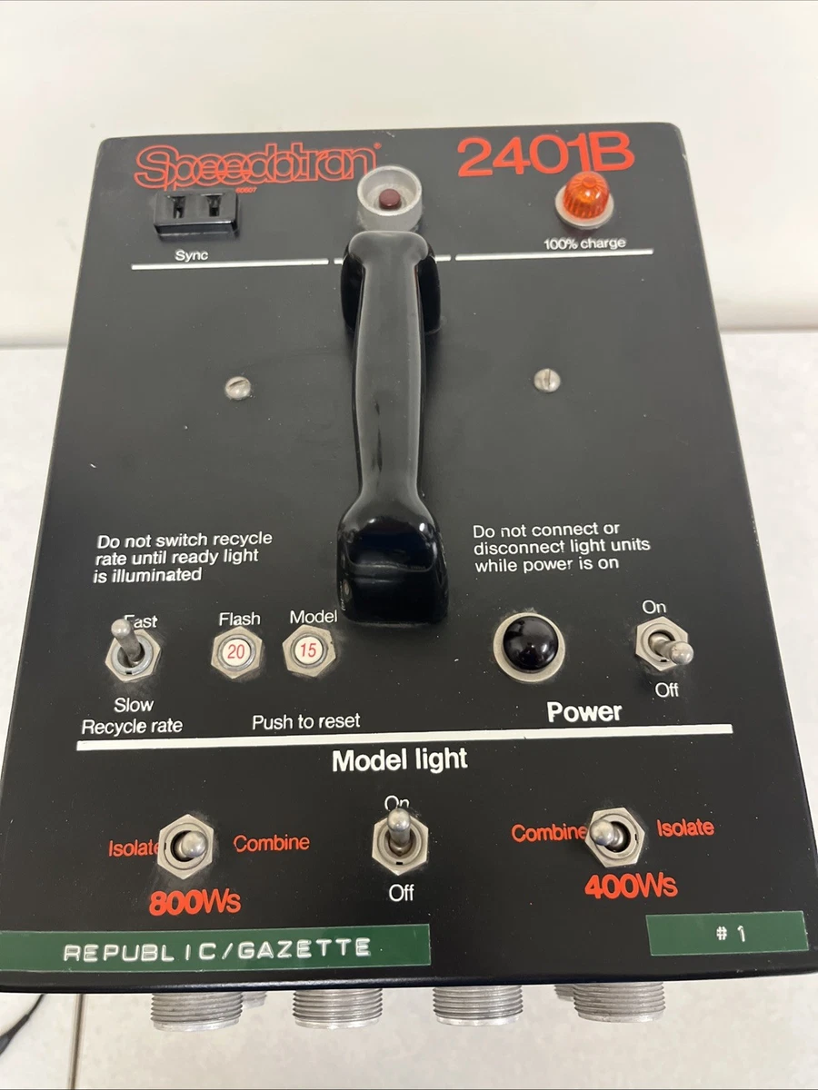 Speedotron Flash Power Supplies onlies Supplies for sale | eBay