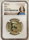 1963 Franklin Half Dollar 50C NGC PF67: BF1