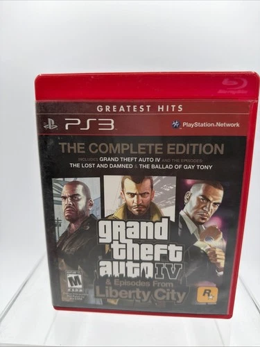 Grand Theft Auto IV Complete Edition (Sony PlayStation 3, 2008) No Map
