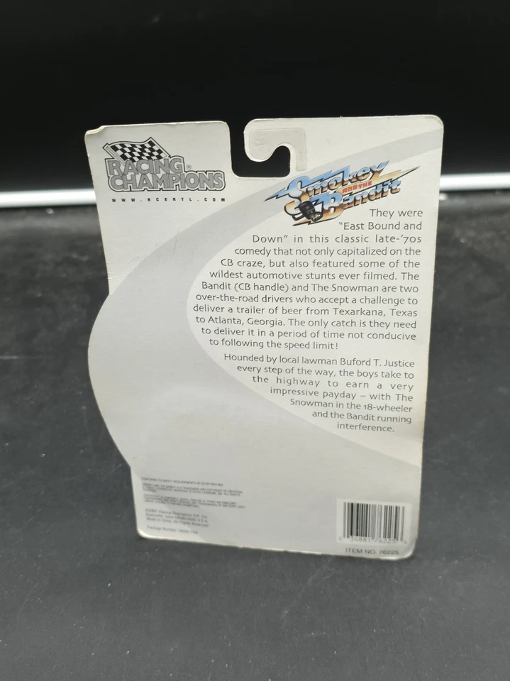 🚨Racing Champions Smokey & The Bandit Montague County Sheriff Pursuit Car H28🚨 - Imagem 2 de 2