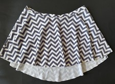 Eleve Dancewear Women s M Gray Chevron DANCE skirt BALLET JAZZ Hip Hop Class