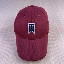 Nike One Golf Tiger Woods Collection Hat Mens Small Red Flex Performance SQ