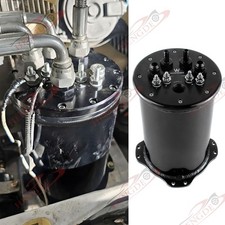 Fuel Surge Tank For Single Or 2.6l Dual 39-40mm Pumps 8an Ports 2.8l