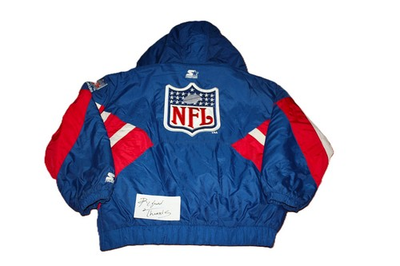 #ad #ad RARE VTG Cleveland Browns Chain Crew Starter Pro Line L Pullover Sideline Jacket $349.99