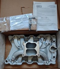 New Edelbrock Performer Oldsmoble 330-350-403 Intake Manifold With Hardware7111