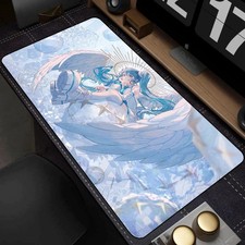 Hatsune Miku Keyboard Desk Mat Large Mouse Mat Locked Edge 60cm x 30cm