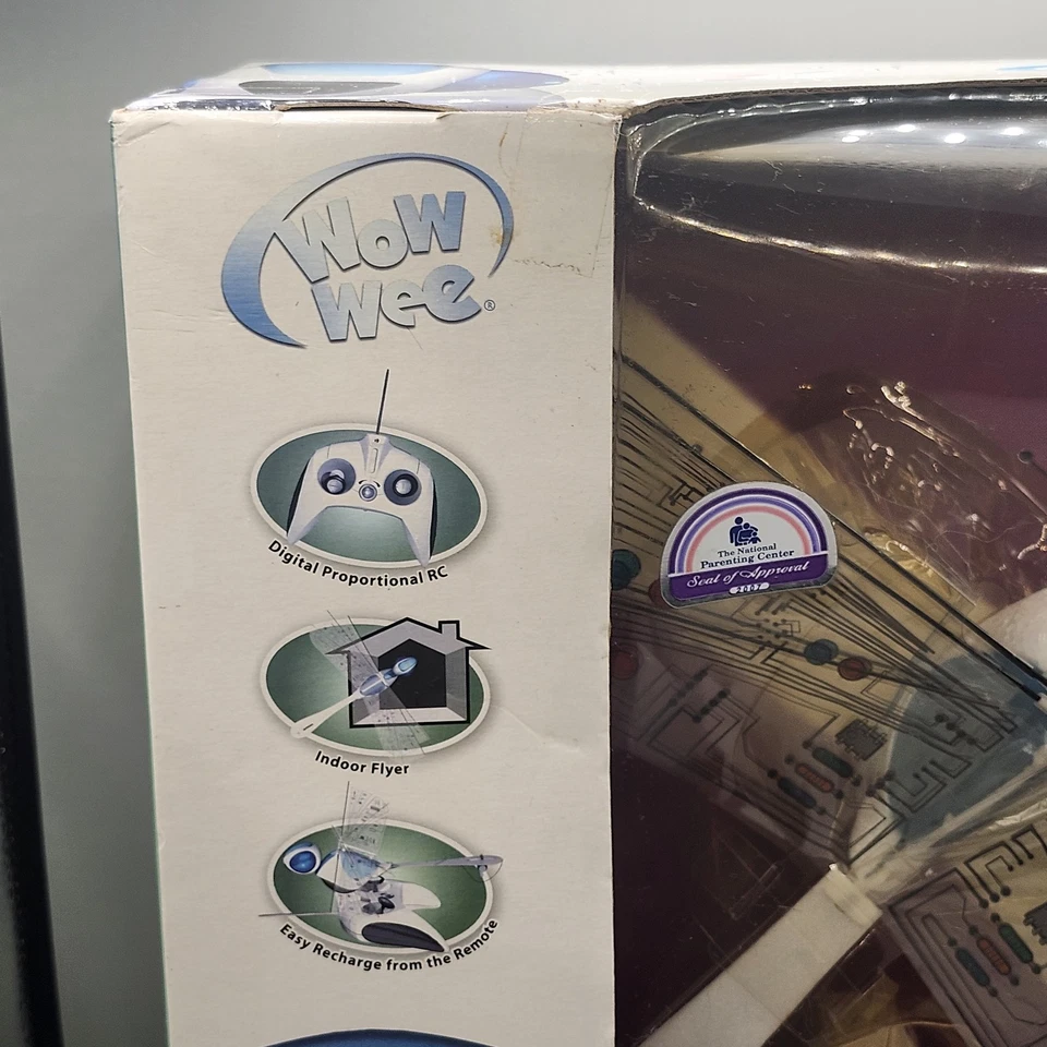 NEW SEALED~ Wowwee Flytech Robotic Dragonfly Remote Control Insect Drone 2007 - Image 2 of 4