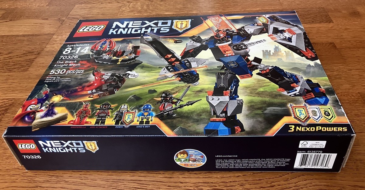 LEGO NEXO KNIGHTS: The Black Knight Mech (70326) - New in Sealed